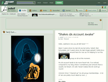 Tablet Screenshot of jedielf.deviantart.com