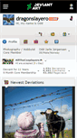 Mobile Screenshot of dragonslayero.deviantart.com