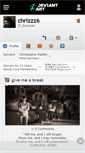 Mobile Screenshot of chrizzz6.deviantart.com