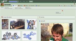 Desktop Screenshot of cannonade.deviantart.com