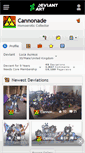 Mobile Screenshot of cannonade.deviantart.com