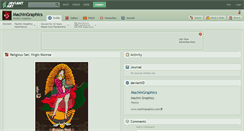 Desktop Screenshot of machingraphics.deviantart.com