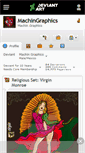 Mobile Screenshot of machingraphics.deviantart.com