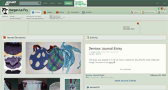 Desktop Screenshot of morgan-la-fey.deviantart.com