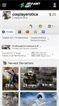 Mobile Screenshot of cosplayerotica.deviantart.com