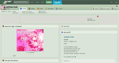 Desktop Screenshot of animes-club.deviantart.com