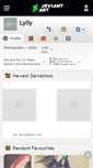 Mobile Screenshot of lylly.deviantart.com