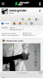 Mobile Screenshot of metal-grinder.deviantart.com