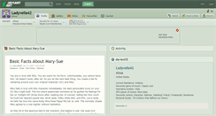 Desktop Screenshot of ladyvella42.deviantart.com
