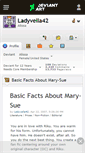 Mobile Screenshot of ladyvella42.deviantart.com
