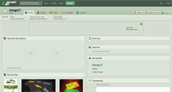 Desktop Screenshot of manga27.deviantart.com