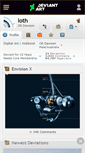 Mobile Screenshot of loth.deviantart.com