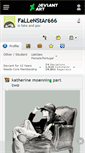 Mobile Screenshot of fallenstar666.deviantart.com