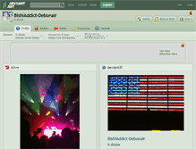 Tablet Screenshot of bishiaddict-debonair.deviantart.com
