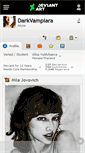 Mobile Screenshot of darkvampiara.deviantart.com