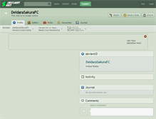 Tablet Screenshot of deidarasakurafc.deviantart.com