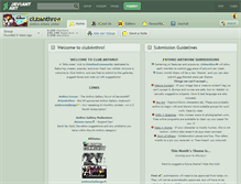 Tablet Screenshot of clubanthro.deviantart.com