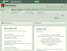 Tablet Screenshot of eleanorronaele.deviantart.com