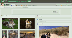 Desktop Screenshot of carlahoon.deviantart.com