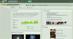 Desktop Screenshot of cushing-lee-fanclub.deviantart.com