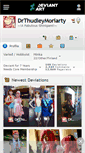 Mobile Screenshot of drthudleymoriarty.deviantart.com
