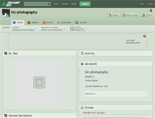 Tablet Screenshot of klc-photography.deviantart.com
