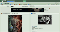 Desktop Screenshot of le-meridian.deviantart.com
