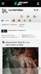Mobile Screenshot of le-meridian.deviantart.com