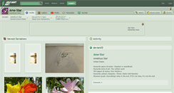 Desktop Screenshot of ame-star.deviantart.com