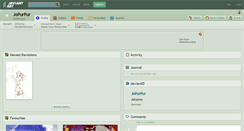 Desktop Screenshot of jopurpur.deviantart.com