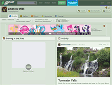 Tablet Screenshot of amon-ra-chibi.deviantart.com