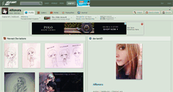 Desktop Screenshot of ailionora.deviantart.com