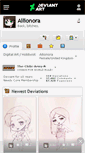 Mobile Screenshot of ailionora.deviantart.com