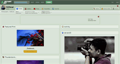 Desktop Screenshot of bjdesai.deviantart.com