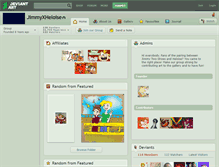 Tablet Screenshot of jimmyxheloise.deviantart.com