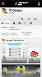Mobile Screenshot of ff-designs.deviantart.com