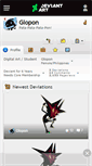 Mobile Screenshot of glopon.deviantart.com