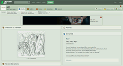 Desktop Screenshot of 623.deviantart.com