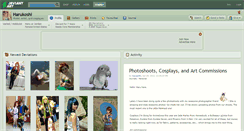 Desktop Screenshot of harukoshi.deviantart.com