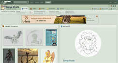 Desktop Screenshot of larrya-oryelis.deviantart.com