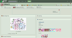 Desktop Screenshot of chibiusa74.deviantart.com