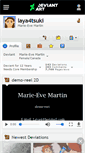 Mobile Screenshot of laya4tsuki.deviantart.com