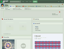 Tablet Screenshot of iseby.deviantart.com