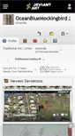 Mobile Screenshot of oceanbluemockingbird.deviantart.com