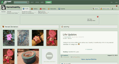 Desktop Screenshot of hannahisakitty.deviantart.com
