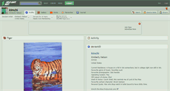 Desktop Screenshot of kimchi.deviantart.com
