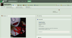 Desktop Screenshot of deathgallery.deviantart.com