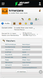 Mobile Screenshot of krmanzana.deviantart.com