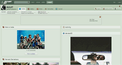 Desktop Screenshot of mulkt.deviantart.com