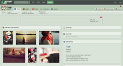 Desktop Screenshot of cupp.deviantart.com